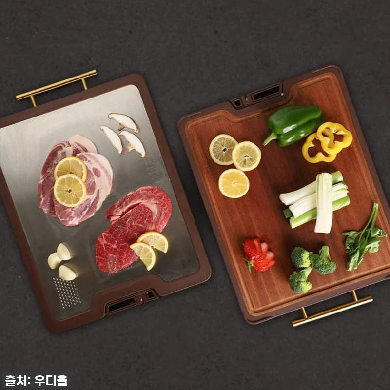 나무 스텐 양면 도마 원목 우드 스테인리스 이유식 스탠다드 13 나무 스텐 양면 도마 원목 우드 스테 관련 이미지 1