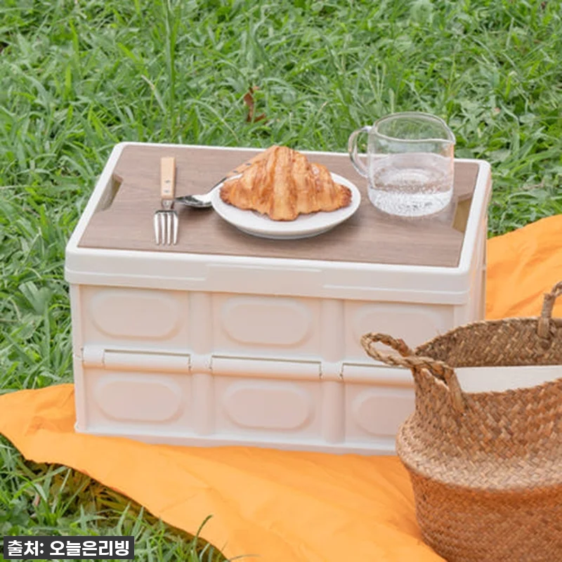 캠핑족이라면 무조건! 우드상판 폴딩박스, 이거 없인 못 살아! 찐후기 (30L/55L) 4 캠핑족이라면 무조건! 우드상판 폴딩박 관련 이미지 1