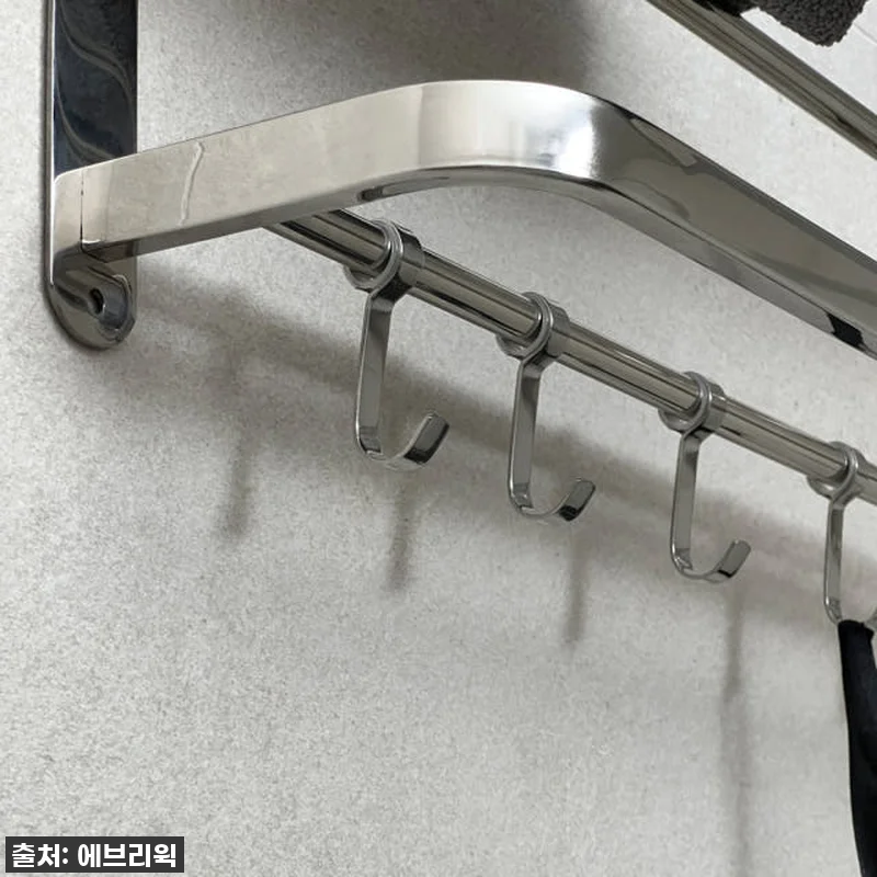 ✨ 품절임박! 우리 집 욕실이 호텔로 변신? 찐후기 무타공 스텐 수건 선반으로 수납 끝장내기! ✨ 9 ✨ 품절임박! 우리 집 욕실이 호텔로 관련 이미지 1