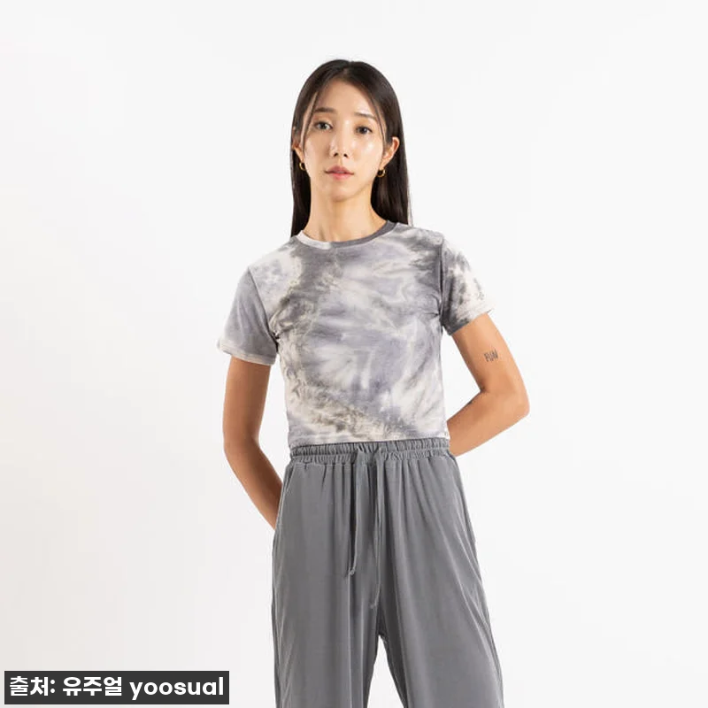 인생템 등극! 유주얼 타이다이 크롭탑 요가복, 드디어 품절 대란 풀려서 제가 직접 입어봤어요! 🧘♀️✨ 10 인생템 등극! 유주얼 타이다이 크롭탑 관련 이미지 3