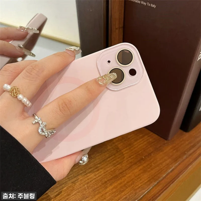 아이폰16 멜란지핑크 맥세이프 케이스 관련 이미지 4