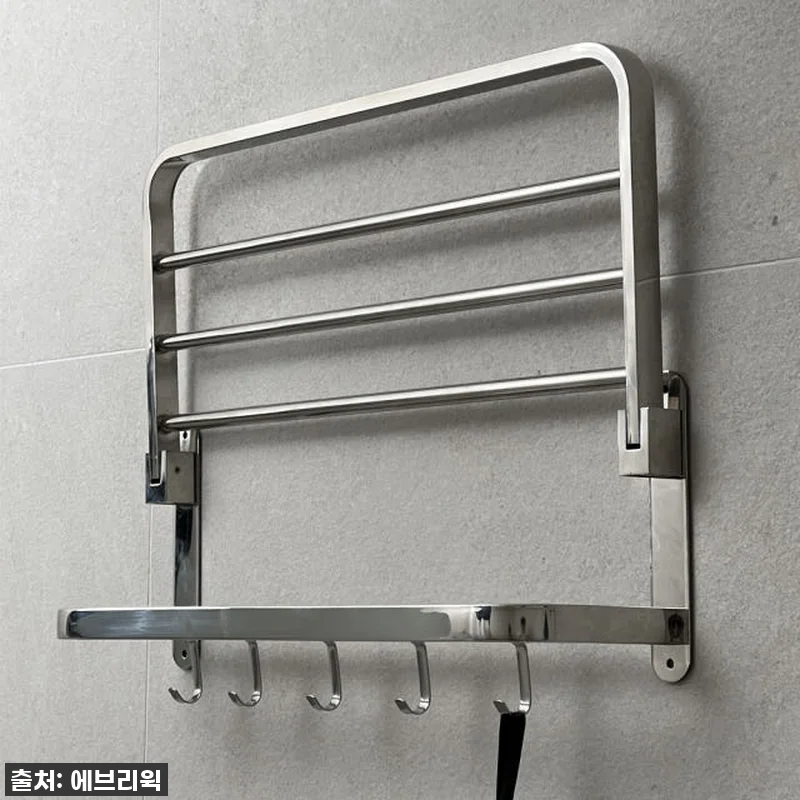 ✨ 품절임박! 우리 집 욕실이 호텔로 변신? 찐후기 무타공 스텐 수건 선반으로 수납 끝장내기! ✨ 14 ✨ 품절임박! 우리 집 욕실이 호텔로 관련 이미지 6