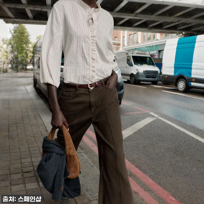 ✨품절대란템 강림! 자라 스트라이프 러플 브이넥 셔츠, 드디어 내 손에!✨ 10 ✨품절대란템 강림! 자라 스트라이프 관련 이미지 1