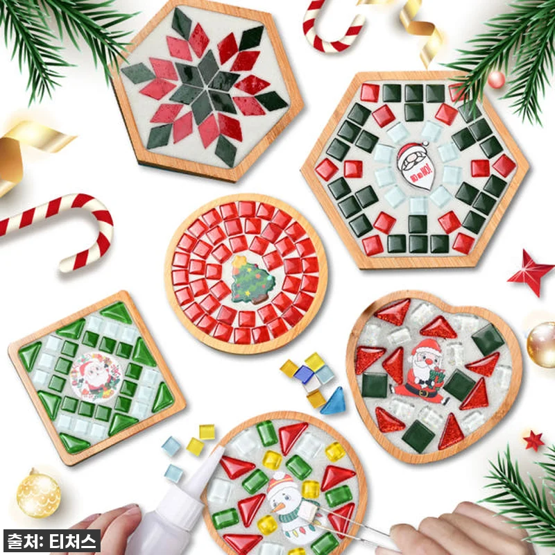 🎄찐후기! 품절되기 전에 무조건 겟해야 할 아이두 타일 티코스터 만들기 크리스마스 에디션 (눈사람) 후기!❄️ 4 🎄찐후기! 품절되기 전에 무조건 겟해 관련 이미지 1