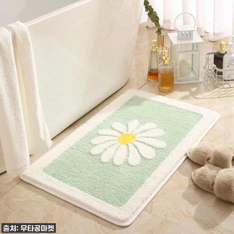 이슈템 등극! 품절 임박 '데이지 욕실 발매트' 직접 써보니 이런 찐후기가? (주방, 현관까지 활용팁!) 7 이슈템 등극! 품절 임박 '데이지 욕 관련 이미지 1