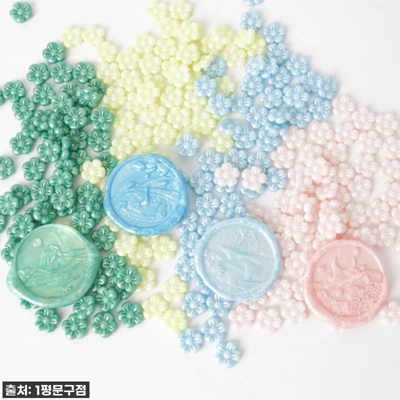 찐후기! 1평문구점 실링왁스 플라워 관련 이미지 2