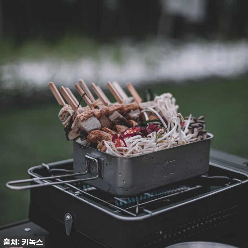 캠핑템 찐후기: 키녹스 스텐 캠핑 반 관련 이미지 2