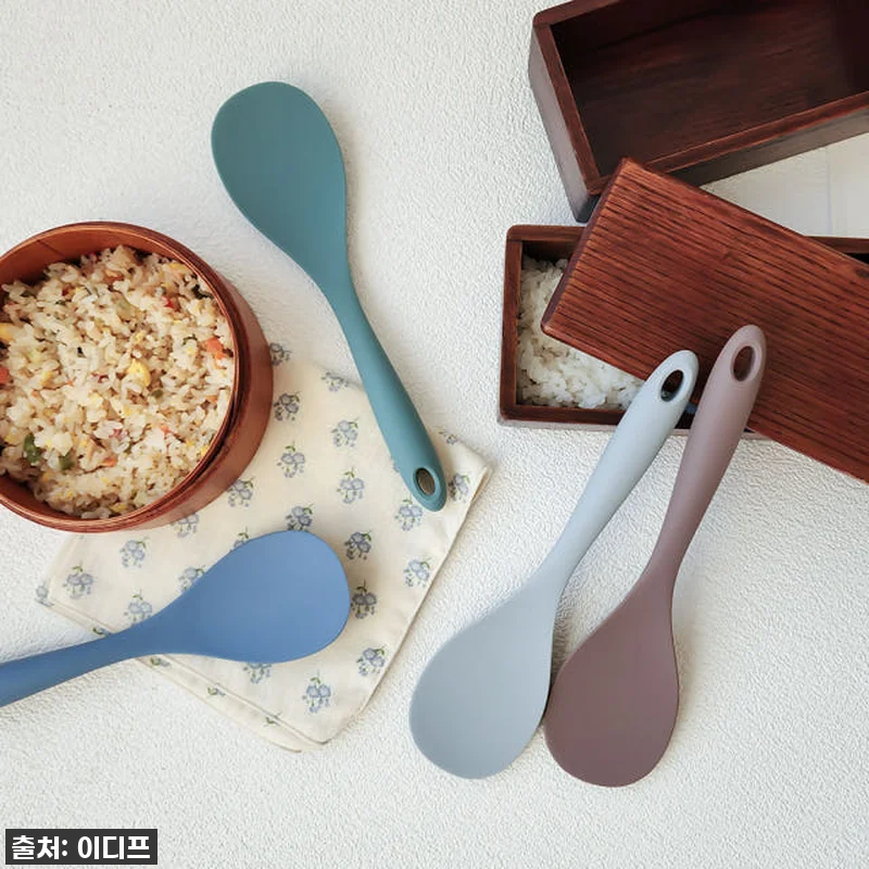 이디프 실리콘 밥주걱 찐후기: 주방 관련 이미지 2