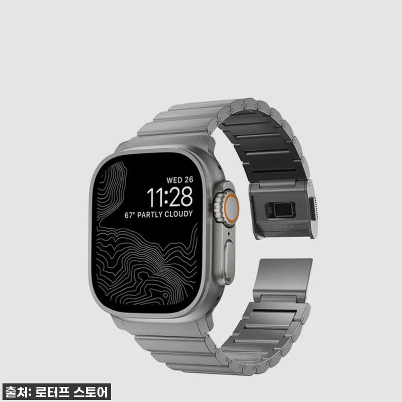 노마드 애플워치 티타늄 스트랩: 직접 관련 이미지 1