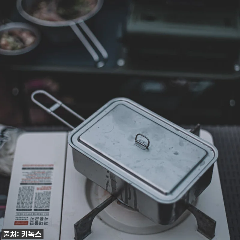 캠핑템 찐후기: 키녹스 스텐 캠핑 반 관련 이미지 3