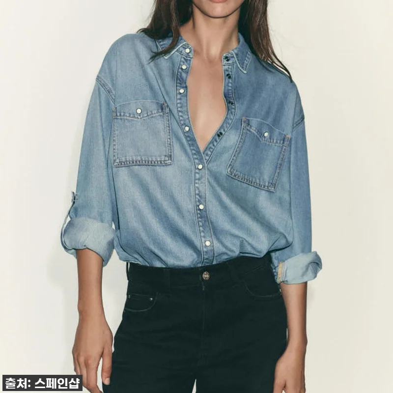 자라 하이웨이스트 컴포트 데님 맘핏 관련 이미지 3