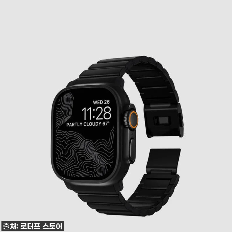 노마드 애플워치 티타늄 스트랩: 직접 관련 이미지 2