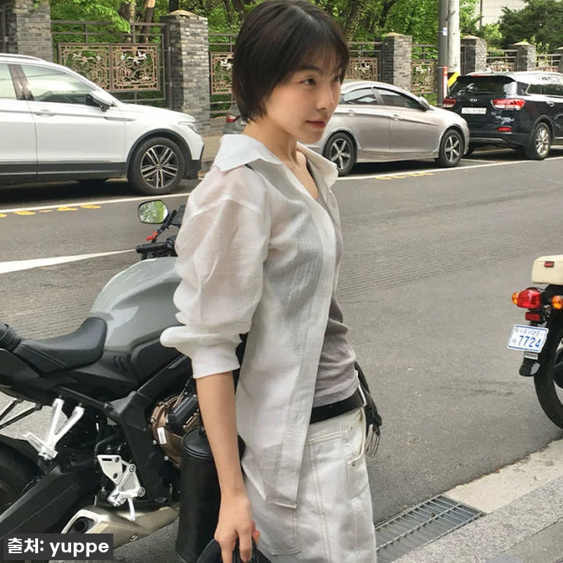 여름부터 가을까지 쭉! 찐 인플루언서의 "엽페 소프트 오버 셔츠 화이트" 솔직 리뷰 (ft. 31% 할인 꿀팁) 10 여름부터 가을까지 쭉! 찐 인플루언서 관련 이미지 3