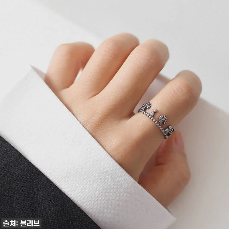 ✨ 품절대란 예감! 슬림 왕관 반지, 관련 이미지 4