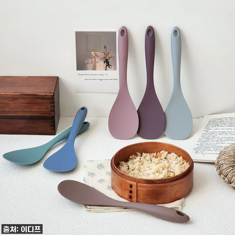 이디프 실리콘 밥주걱 찐후기: 주방 관련 이미지 4