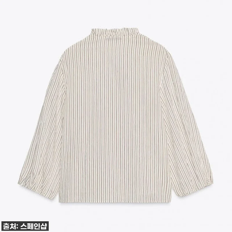 ✨품절대란템 강림! 자라 스트라이프 러플 브이넥 셔츠, 드디어 내 손에!✨ 15 ✨품절대란템 강림! 자라 스트라이프 관련 이미지 6