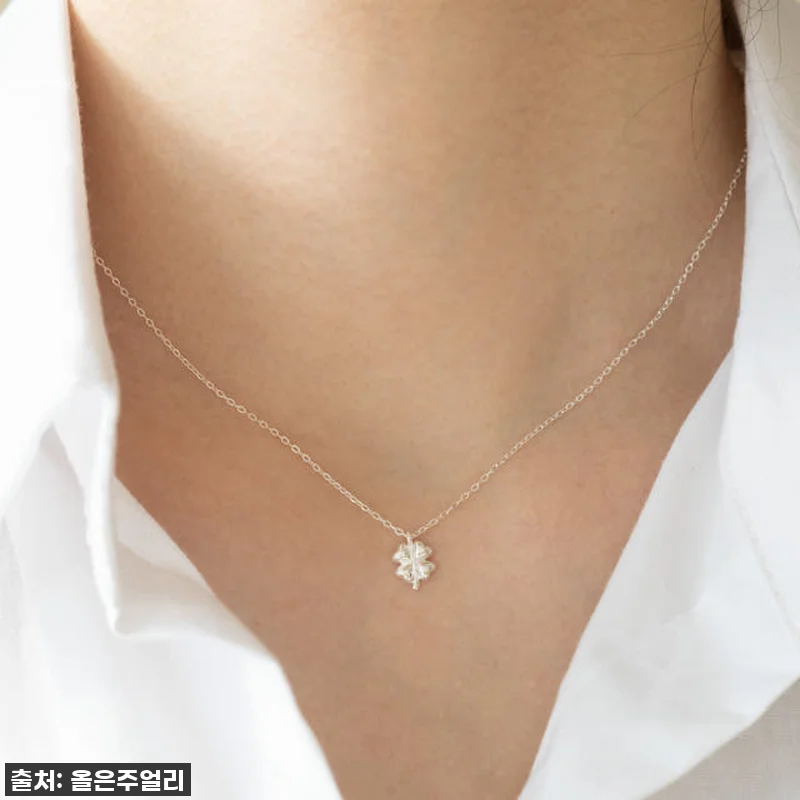 이 가격 실화?✨ 실버925 클로버 관련 이미지 6