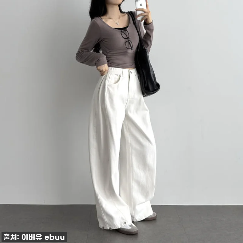 키작녀도 핏 예술! 플리츠 핀턱 인견 관련 이미지 7