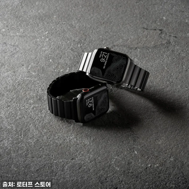 노마드 애플워치 티타늄 스트랩: 직접 관련 이미지 7