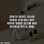 찐후기! 마인드 오브제 아로마 오일 버너 램프 워머로 평범한 공간을 힐링 아지트로 만드는 꿀팁!