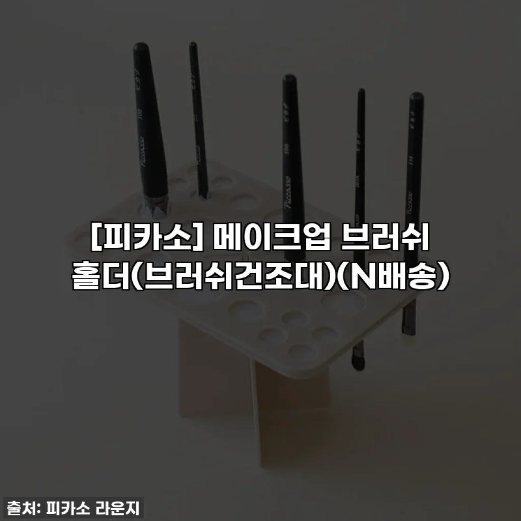 [피카소] 메이크업 브러쉬 홀더(브러쉬건조대)(N배송)
