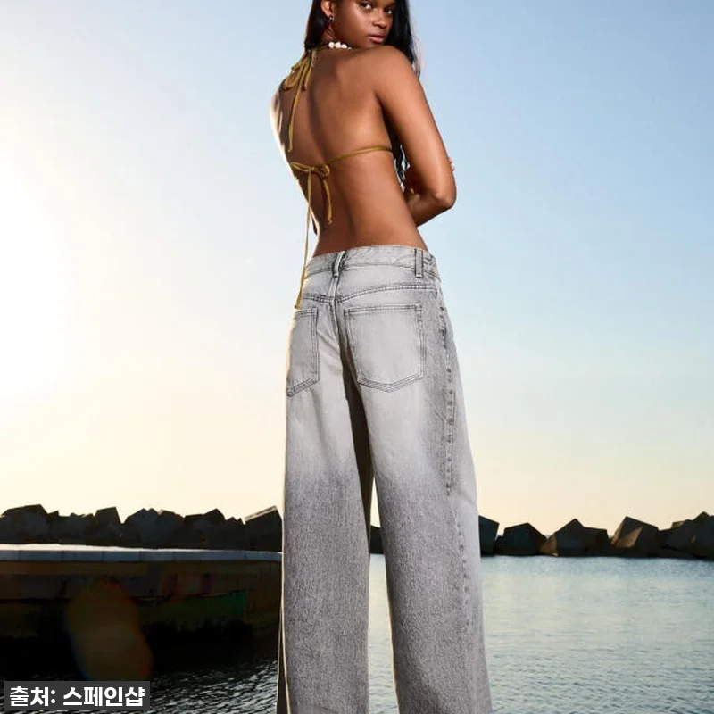 버쉬카 와이드핏 데님 보이프렌드 진 관련 이미지 1