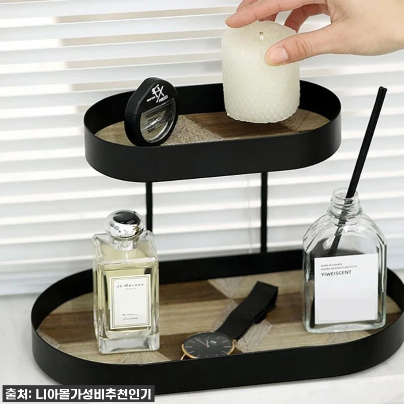 향수장식장 향수트레이 향수선반 화장품 관련 이미지 1