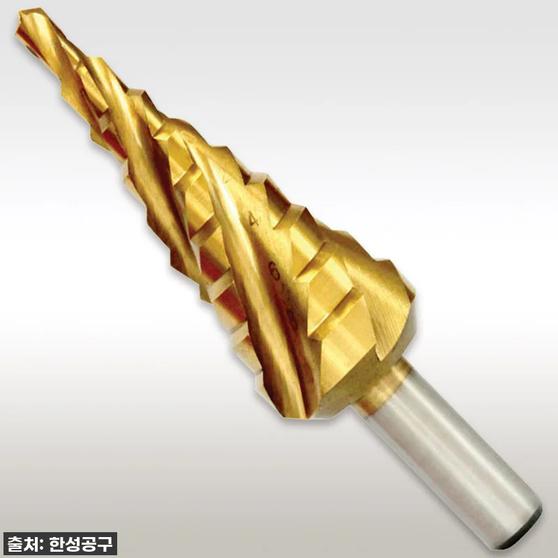 이엑스파워 4날 헤리컬 스텝드릴 EP 관련 이미지 1