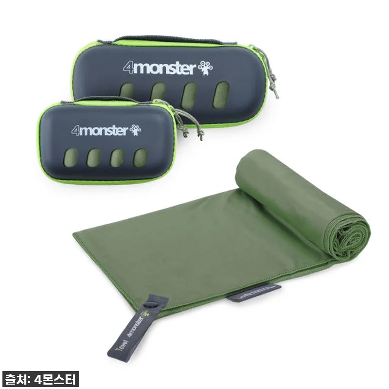 스포츠타올 S 모스그린 등산 레저 캠 관련 이미지 1