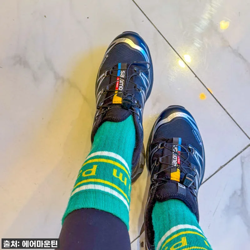 팜피스 등산양말 미드 하이킹삭스 메리 관련 이미지 2