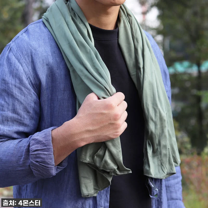 스포츠타올 S 모스그린 등산 레저 캠 관련 이미지 2