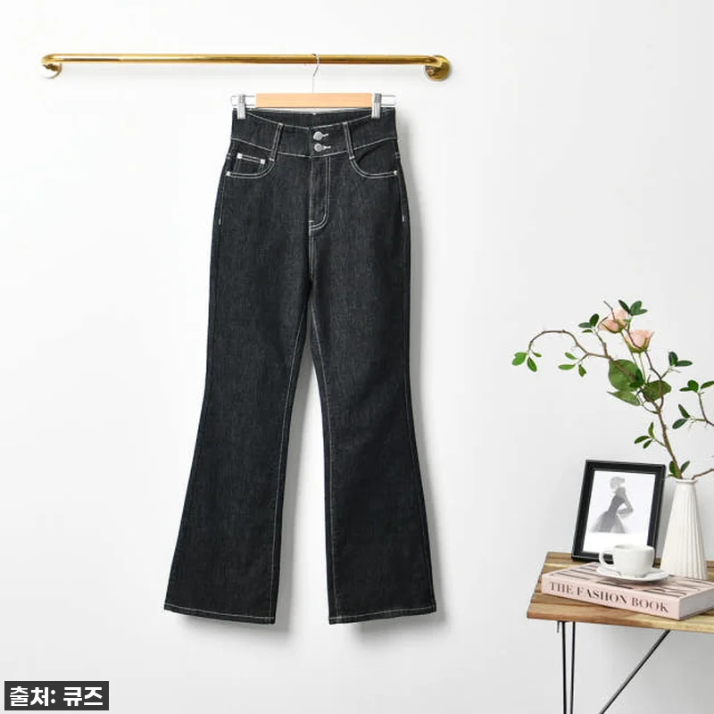 여자 청바지 부츠컷 3단기장 이염없는 관련 이미지 3