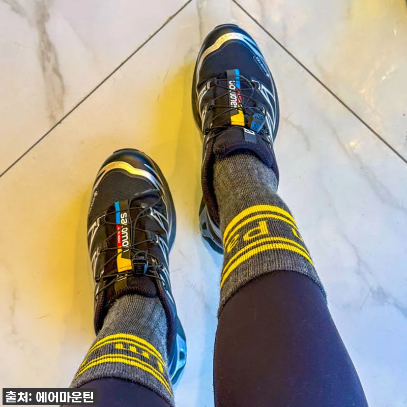 팜피스 등산양말 미드 하이킹삭스 메리 관련 이미지 3