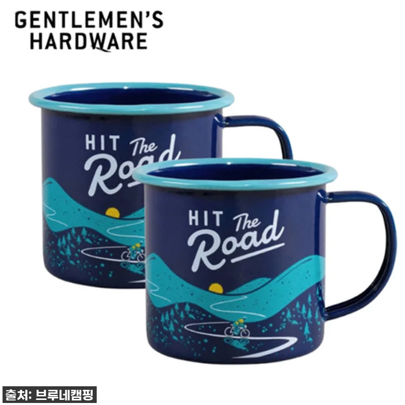 ✨젠틀맨하드웨어 법랑컵 1+1, 캠핑 관련 이미지 3