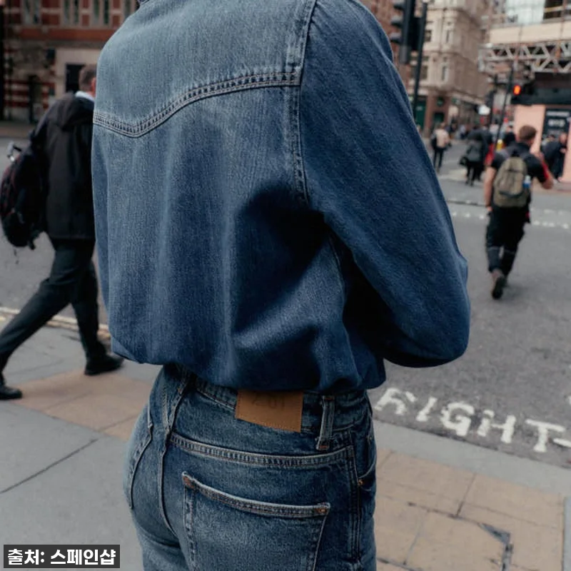 이슈템 등극! 자라 플루이드 데님 긴 관련 이미지 4