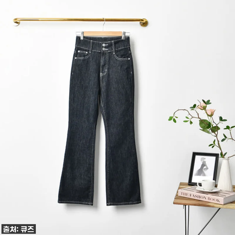 여자 청바지 부츠컷 3단기장 이염없는 관련 이미지 4