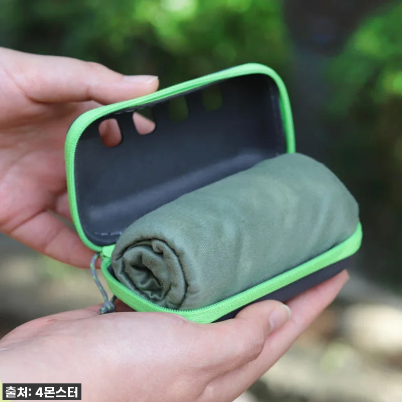 스포츠타올 S 모스그린 등산 레저 캠 관련 이미지 5