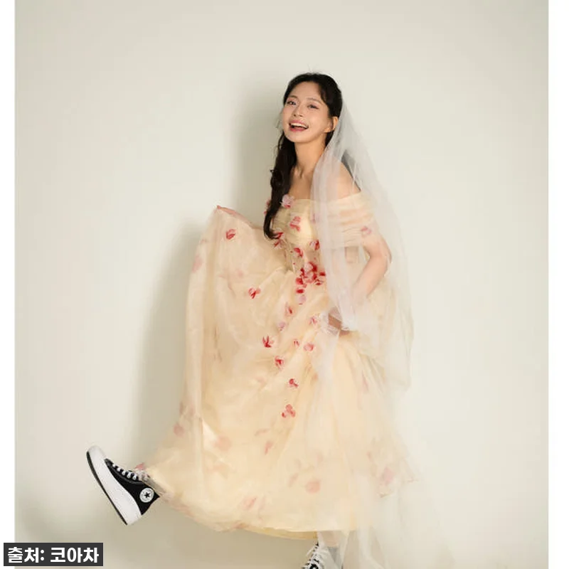 찐후기! 로즈 아이보리 캉캉 드레스로 관련 이미지 7