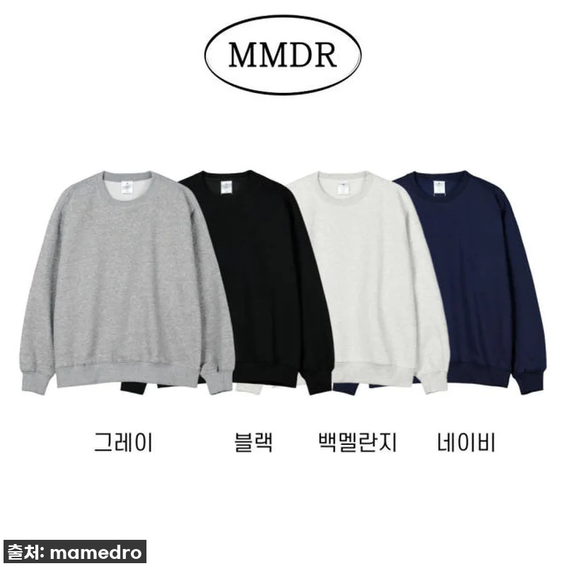 오버핏맨투맨 남자크롭맨투맨 무지맨투맨 관련 이미지 10