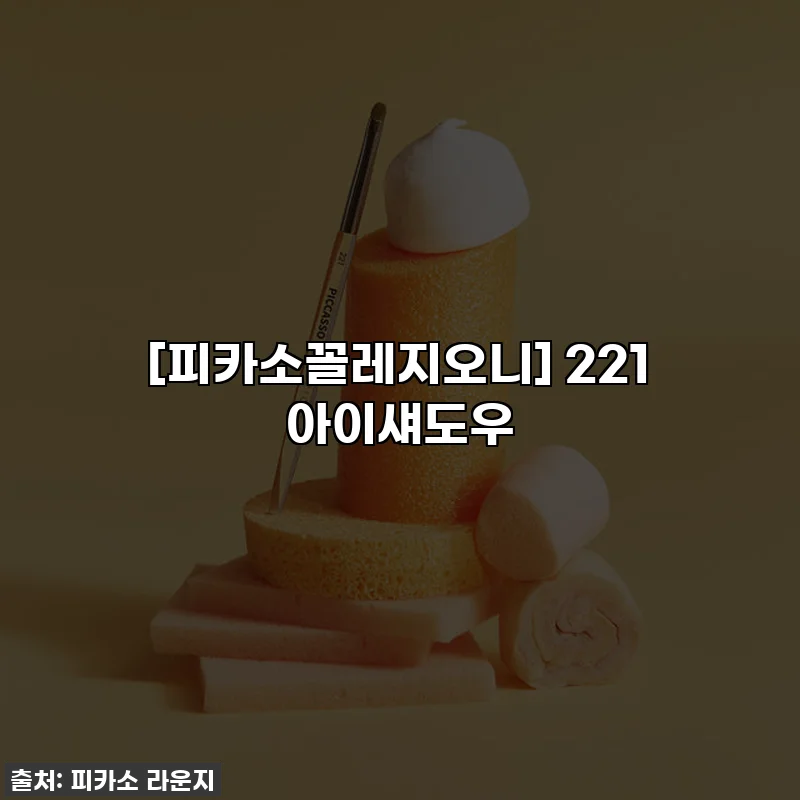 [피카소꼴레지오니] 221 아이섀도우