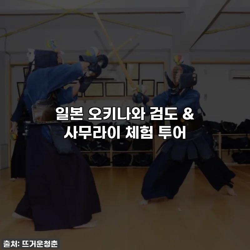 일본 오키나와 검도 & 사무라이 체험 투어