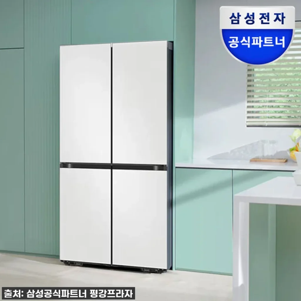 인생 냉장고 등극! 삼성 비스포크 AI 냉장고 코타화이트, 역대급 할인으로 데려왔어요! ✨