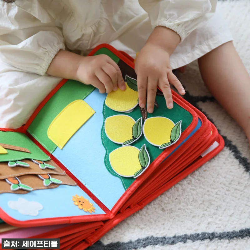 우리 아기 두뇌 팡팡! 몬테소리 헝겄 관련 이미지 1