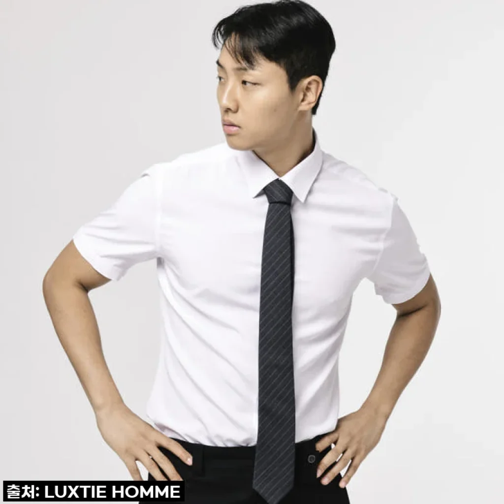 엘엑스티 여름 시원한 반팔 와이셔츠 찐후기: 구김 없이 시원하게! 이 가격 실화?