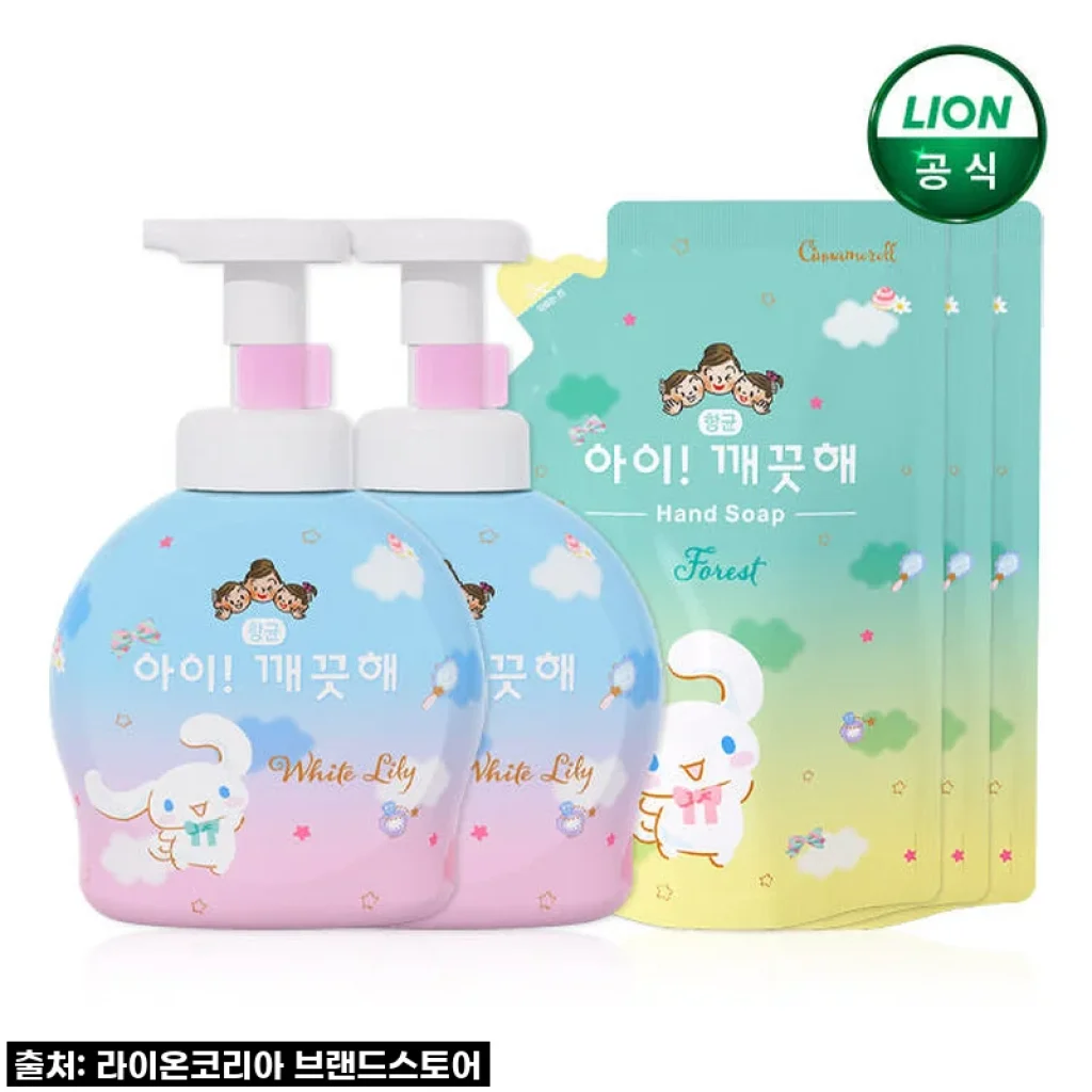 아이깨끗해X시나모롤 핸드워시, 이 구성 미쳤다! 품절각 찐후기