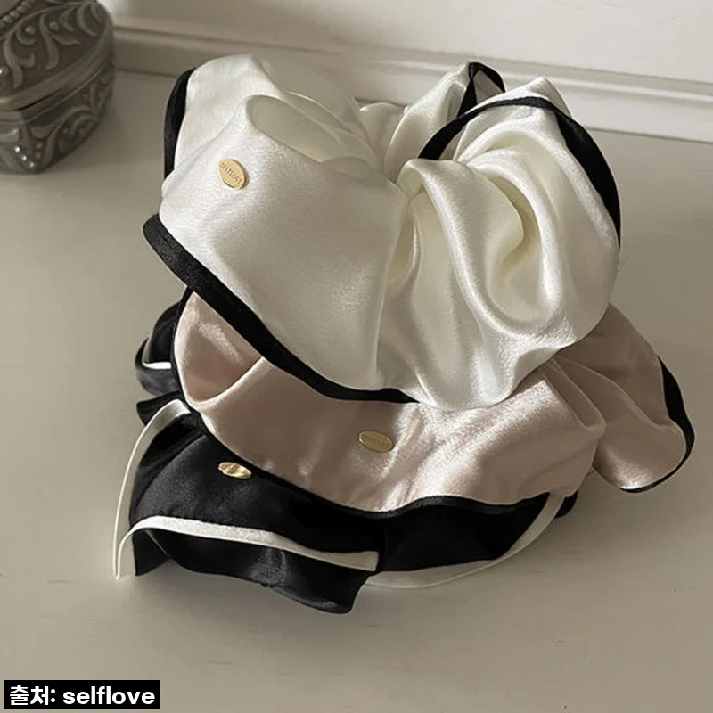 이슈템 등극! 찐후기: 셀프러브 피렌체 볼륨 실키 스크런치, 여름 헤어 필수템 등극!