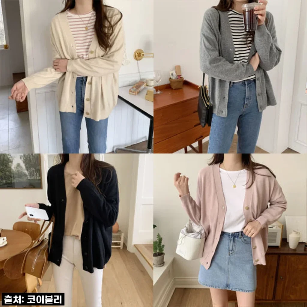 ✨ 품절임박! 올가을 필수템, 오버핏 울 캐시미어 가디건 찐후기! 놓치면 후회해요! ✨