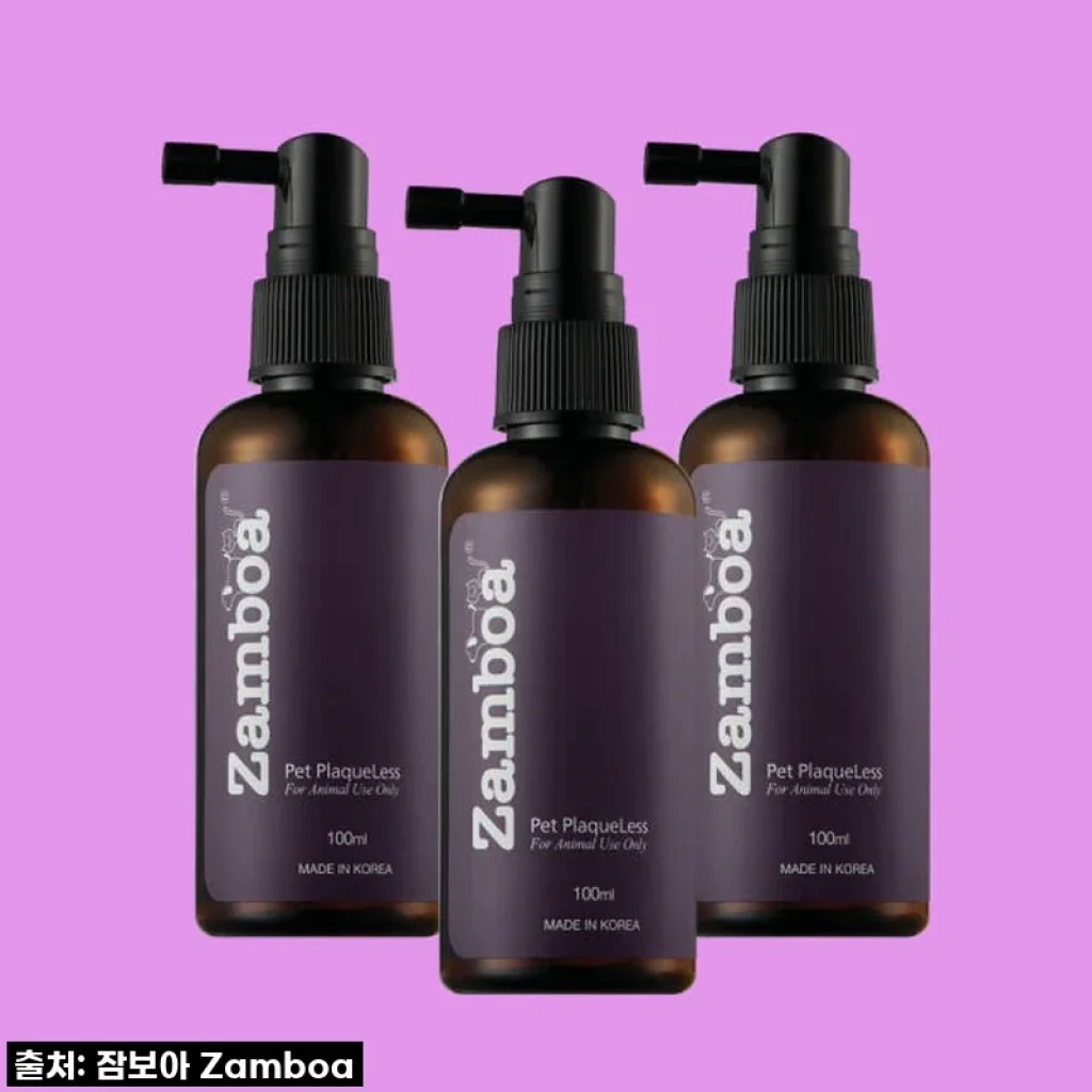 이슈템! 품절임박! 댕댕이 입냄새+치석고민, 잠보아 구강 스프레이로 한방에 해결! 내돈내산 찐후기