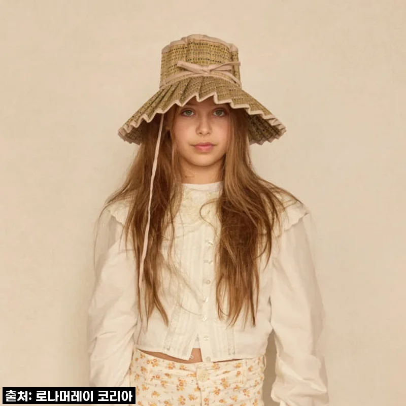 드디어 손에 넣었어요! 로나머레이 세인트 바르테스 카프리 유아모자, 왜 품절대란인지 알겠네!