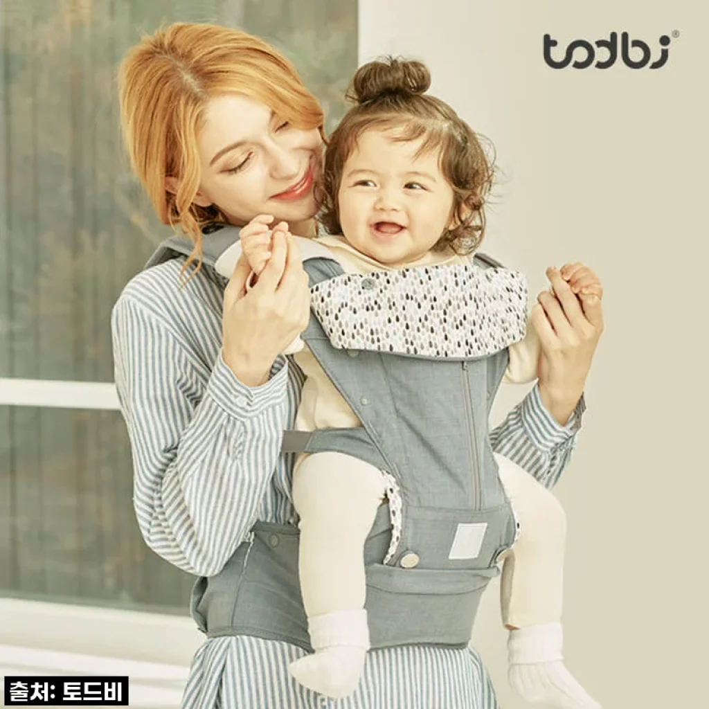 육아 필수템 등극! 토드비 에어피셀 힙시트 올인원아기띠, 엄마 허리를 살린 리얼 후기!